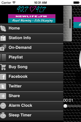 NewLife FM screenshot 2