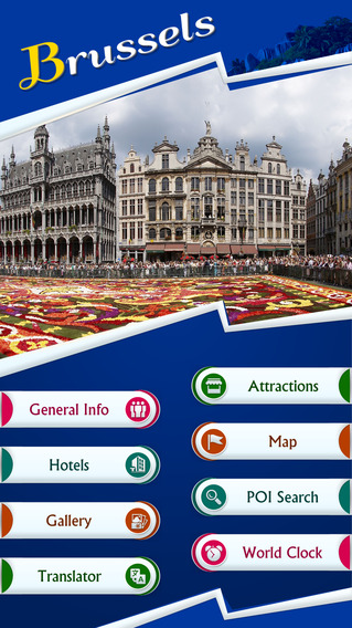 【免費旅遊App】Brussels Offline Travel Guide-APP點子