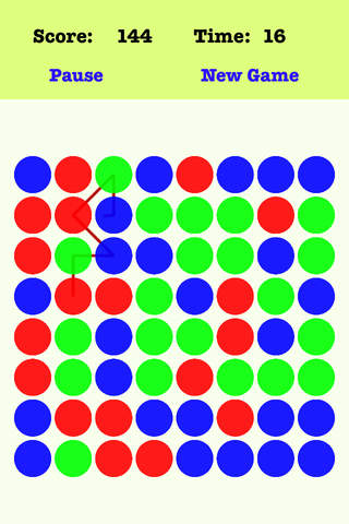 Classic Dots - Link the dots according to the order of the red green blue screenshot 2