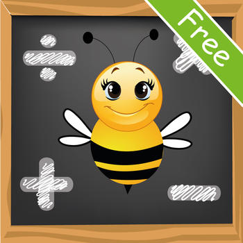 Honey Bee Math App for Kids FREE - Best Math Fun Educational games for Babies, Kids, Toddlers Infants in Preschool and Kindergarten for Learn counting and their Teachers and Parents 教育 App LOGO-APP開箱王