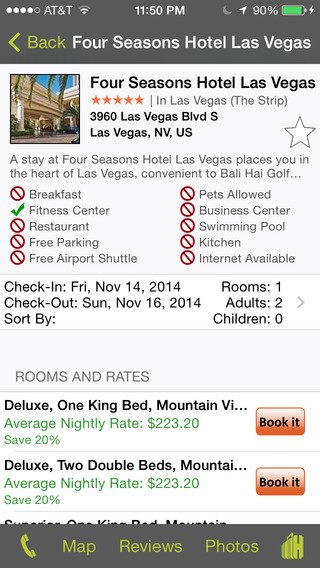 【免費旅遊App】Las Vegas Hotels - HotelsByMe.com-APP點子