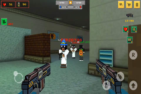 Block Warfare - Survival Pixel Shooter Game with Multiplayer screenshot 2