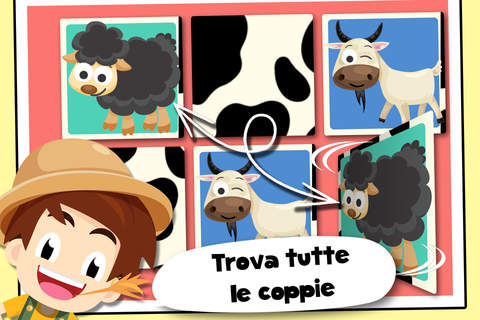 Toddler Tommy Farm Animals Cartoon - Barn and farm animal puzzles screenshot 3
