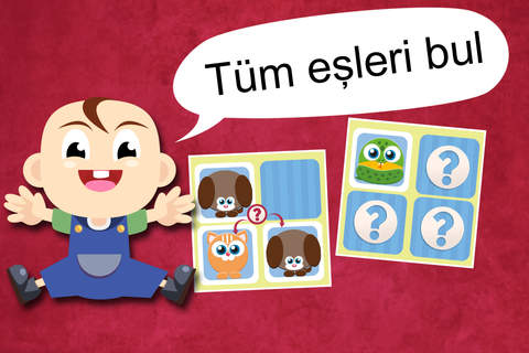 Baby Tommy Pets Cartoon with animal puzzles screenshot 3
