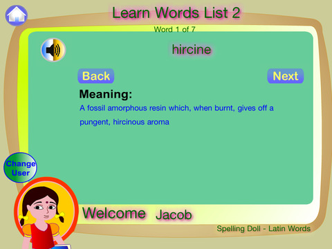 免費下載教育APP|Spelling Doll English Words From Spanish Origin Vocabulary Quiz  Grammar app開箱文|APP開箱王
