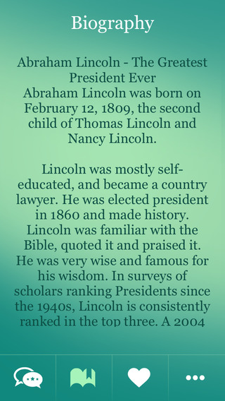 免費下載書籍APP|Abraham Lincoln Great Thoughts app開箱文|APP開箱王