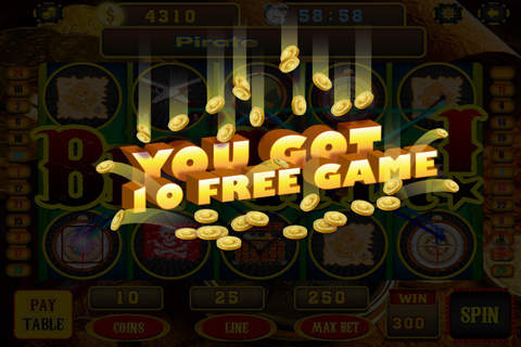 Pirate Slots Scratch Win Big and be a Casino Kings in New Las Vegas Free screenshot 3
