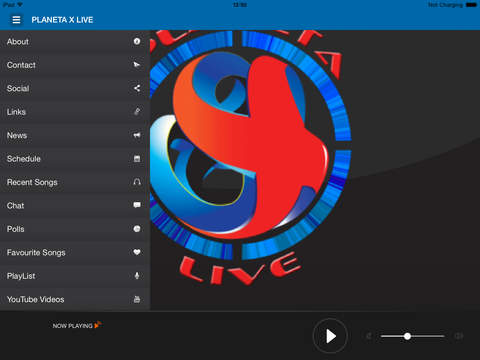 PLANETA X LIVE RADIO HD screenshot 3