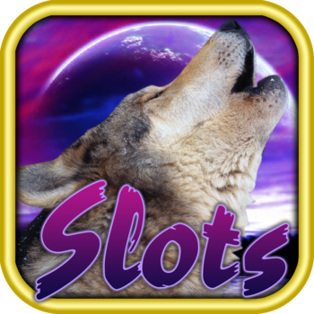 Wolf Moon Slots Machine LOGO-APP點子