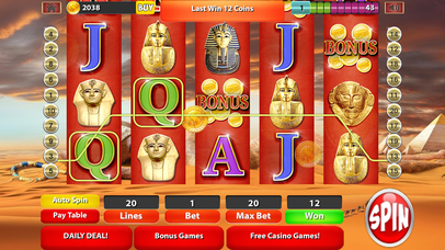 Screenshot 2 Слоты — Way короля Тута: Фараон Нила казино