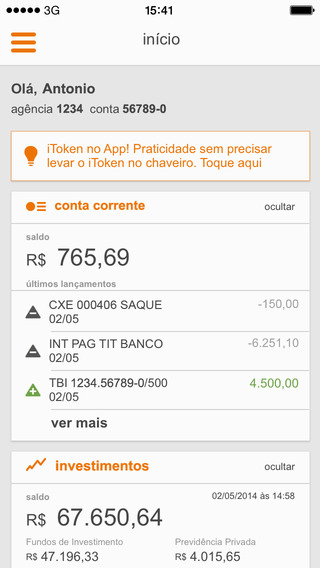 【免費財經App】Itaú 30 horas-APP點子