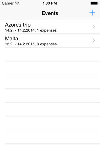 Event Expenses screenshot 3
