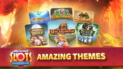 Mirrorball Slots: Kingdom of Riches - Play Themed Games Las Vegas Fantasy Machines