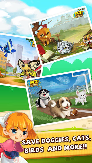 Pet Mania™ :Match cookie to rescue animal