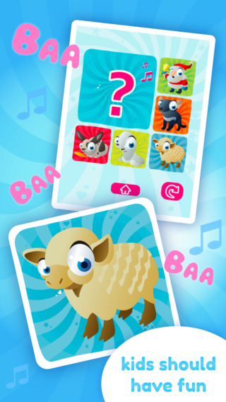 【免費遊戲App】Baby Sounds Game - Animals Learning Game for Kids-APP點子