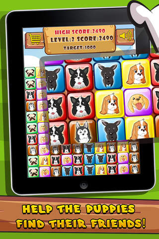 Adorable Puppy Match - Popstar Puzzle Pet Mania screenshot 2