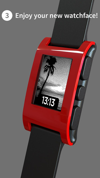 【免費生活App】Photo Watch — Use a photo as a Pebble watchface-APP點子