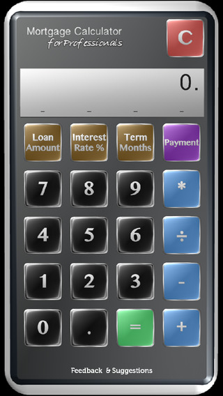 Mortgage Calculator for Professionals