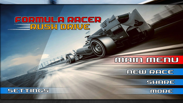 Formula Racer Rush Drive
