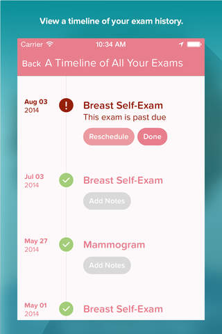 Early Detection Plan: Breast Cancer screenshot 4