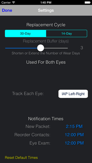 【免費健康App】Lens Tracker LE-APP點子