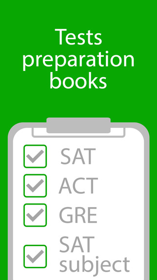 【免費書籍App】Test preparation - SAT, ACT, GRE, SAT Subject-APP點子