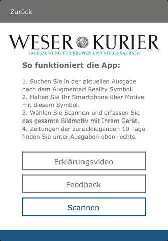 WESER-KURIER Live screenshot 2