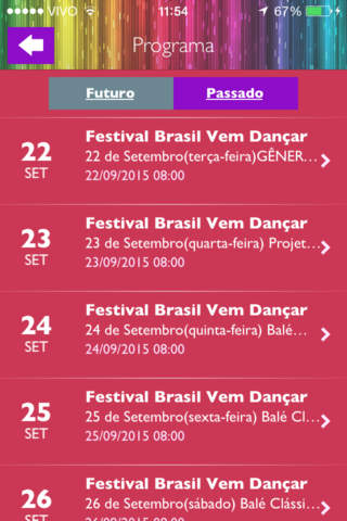 Brasil Vem Dançar screenshot 2