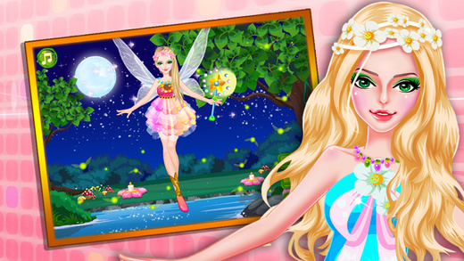 【免費遊戲App】Princess Salon-Cute fairy-APP點子