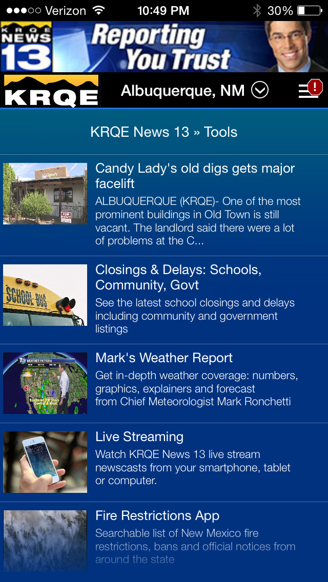 KRQE Weather - Albuquerque Radar & Forecasts