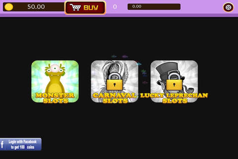 Monster Slots Machine Coin Jam With Bonus screenshot 3