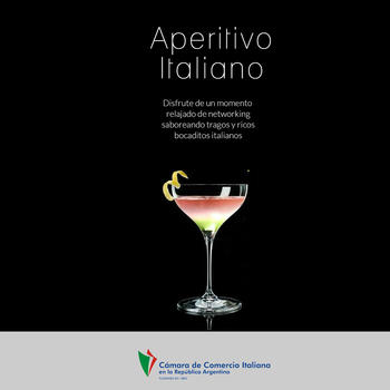 Aperitivo Italiano - Cámara de Comercio Italiana en la República Argentina LOGO-APP點子