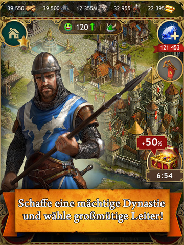 Imperia Online for iPad - Medieval War Strategy screenshot 2