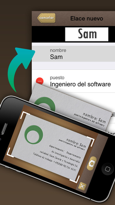 Captura de pantalla del iPhone 2
