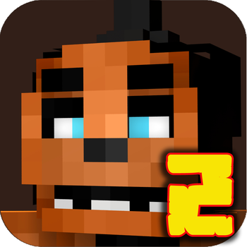 Block Freddy Golden Fazbear 2 - Multiplayer game with skins exporter for Minecraft LOGO-APP點子