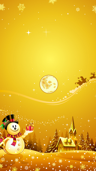 Silver Moon Slots - Christmas Free Gambling Game