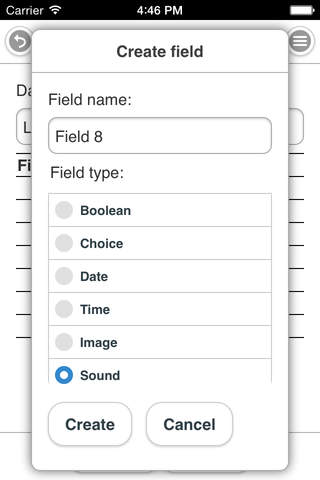 Field Database (FDB) screenshot 3