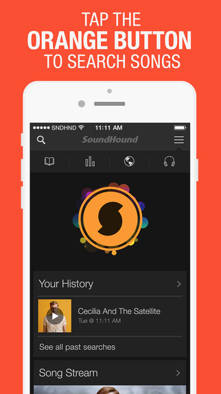 SoundHound + LiveLyrics Song Search Discover Music Charts Play Videos