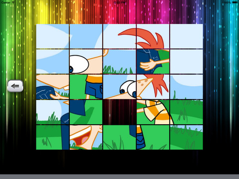 Slides Puzzles for Phineas and Ferb Unofficial Free App