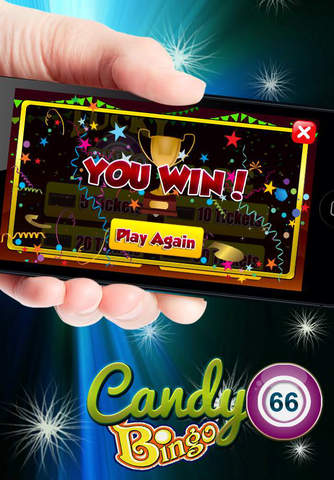 Cotton Candy Sweet Bingo World - Play and Get a Bunos Jackpot screenshot 4