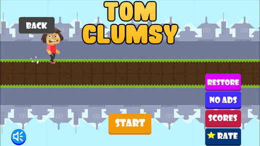 Tom Clumsy Jumping Running - Endless Runner Game