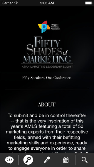 Fifty Shades of Marketing - Asian Marketing Leadership Summit