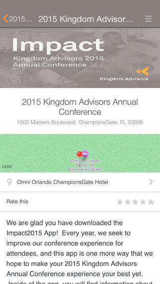 免費下載商業APP|Kingdom Advisors 2015 Conf app開箱文|APP開箱王
