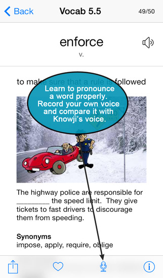 【免費教育App】Knowji Vocab 5 Audio Visual Vocabulary Flashcards with Spaced Repetition-APP點子