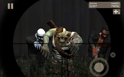 Sniper - Zombie Shooting 3D screenshot 2