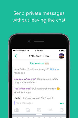 Bindle - The Chat App for Internet Friends screenshot 2