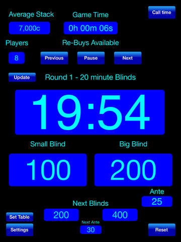 【免費工具App】Poker Blinds Timekeeper-APP點子