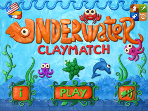 【免費遊戲App】Underwater ClayMatch Full HD-APP點子