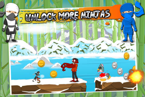 Ninjas Against The Zombie Penguin Plague Pro screenshot 4