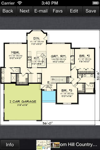 Hill Country - Home Plans screenshot 2